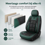Car Seat Covers Quilted Airbag-Compatible Set of 11