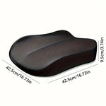 Car Seat Cushion Adjustable Memory Foam Height-Enhancing