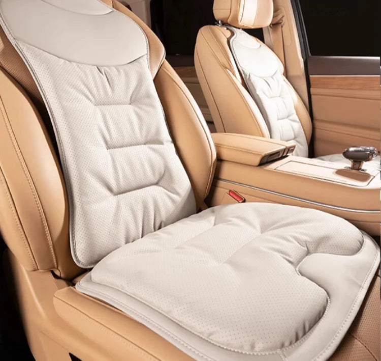 Car Seat Cushion Integrated Lumbar Support Extra Cushioning Layer