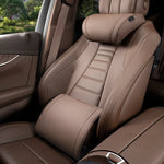 Car Seat Cushion Set Memory Foam Headrest Lumbar Support
