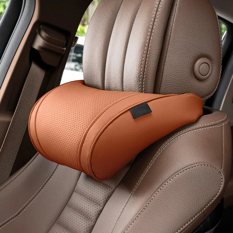 Car Seat Cushion Set Memory Foam Headrest Lumbar Support