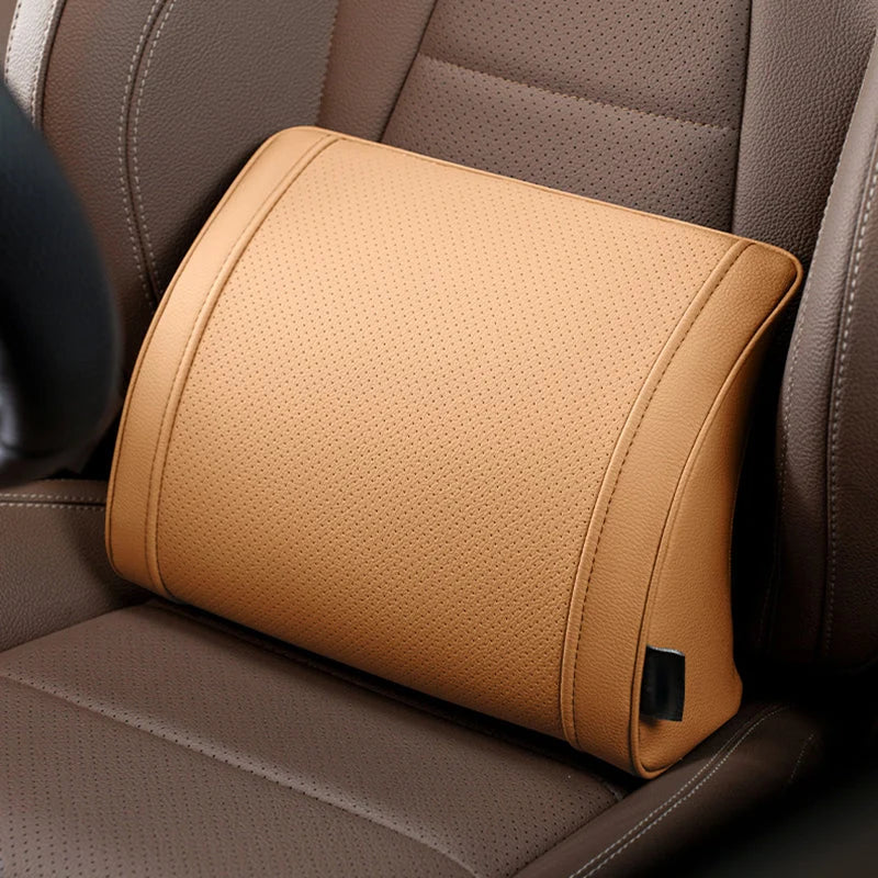 Car Seat Cushion Set Memory Foam Headrest Lumbar Support