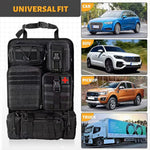 Car Seat Organizer Hanging Six Compartments 600D Oxford Fabric