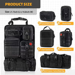 Car Seat Organizer Hanging Six Compartments 600D Oxford Fabric