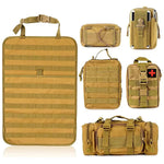 Car Seat Organizer Hanging Six Compartments 600D Oxford Fabric