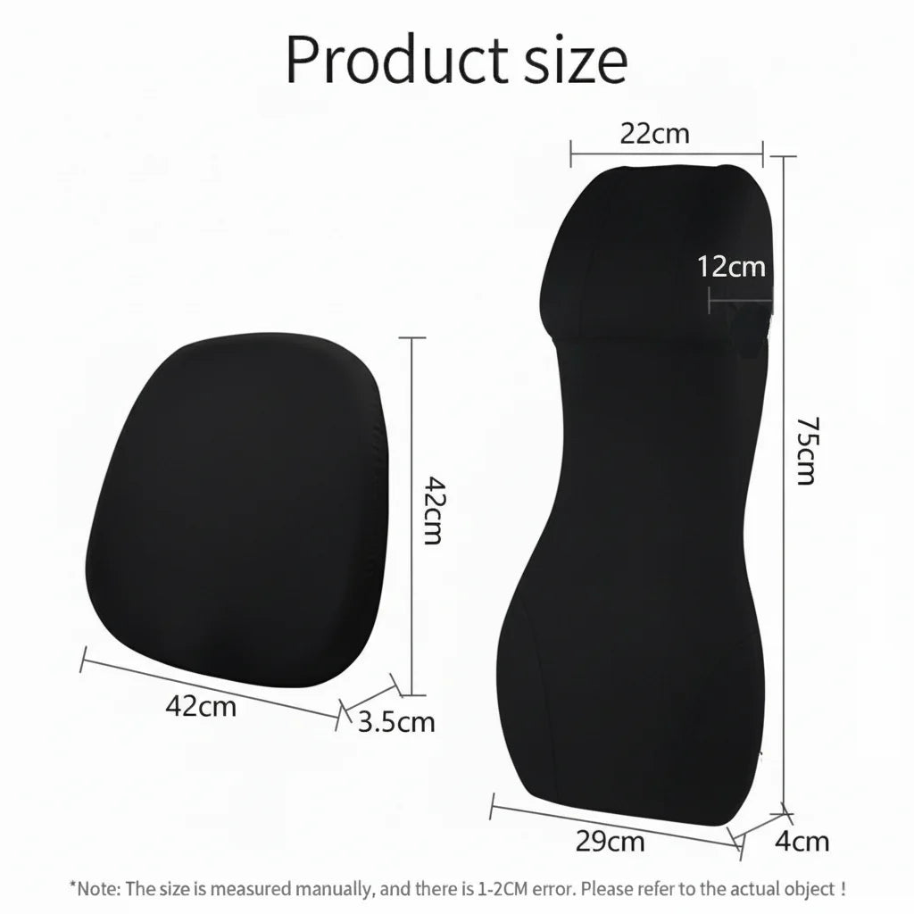 Car Seat Support Ergonomic Memory Foam Full-Body Support