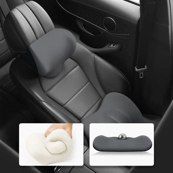 Car Seat Support Pillow Memory Foam Ergonomic Non-Slip