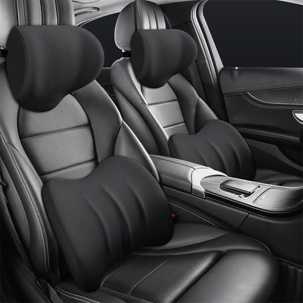 Car Seat Support Pillow Memory Foam Ergonomic Non-Slip
