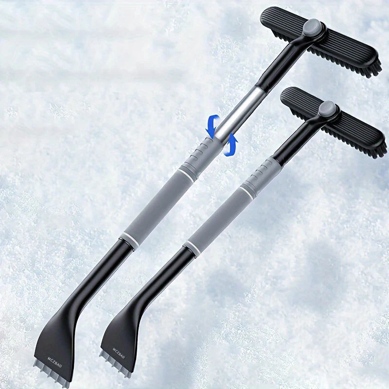 Car Snow Brush & Ice Scraper Extendable Handle