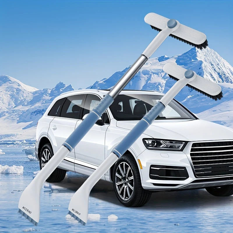 Car Snow Brush & Ice Scraper Extendable Handle