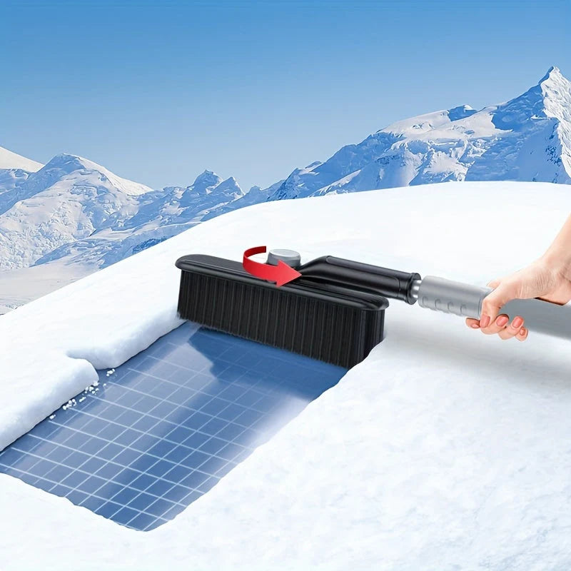 Car Snow Brush & Ice Scraper Extendable Handle