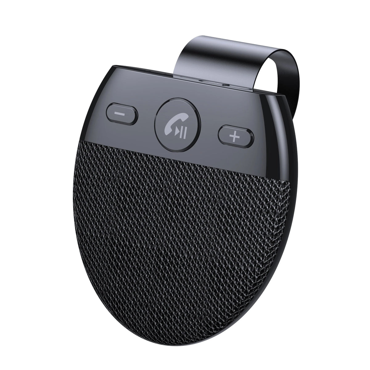 Car Speakerphone Bluetooth Hands-Free Dual Phone Connection 10-Hour Talk Time