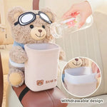 Car Tissue Organizer Plush Headrest & Console Mount