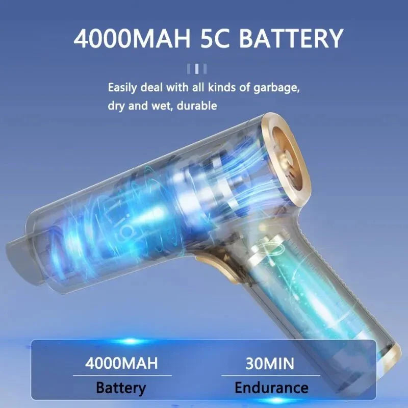 Car Vacuum Cleaner Cordless Handheld Wet Dry
