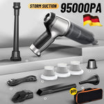 Car Vacuum Cleaner Cordless Powerful Suction with 6 Accessories