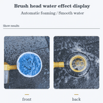 Car Wash Brush Water-Powered 360° Rotation Soft Chenille