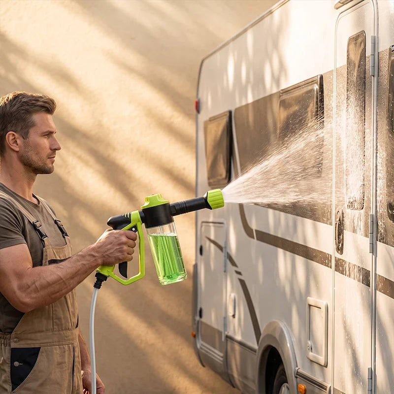Car Wash Foam Cannon Dual-Mode 240ml Built-In Filter