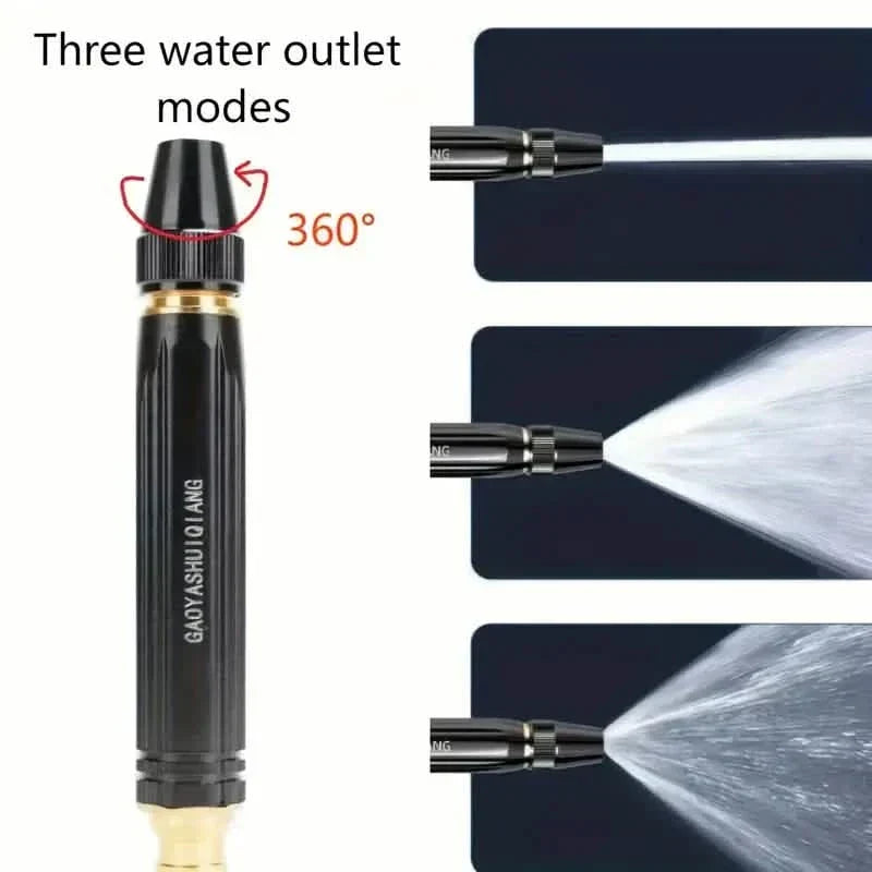Car Wash Gun High-Pressure Adjustable Spray & Extendable Nozzle