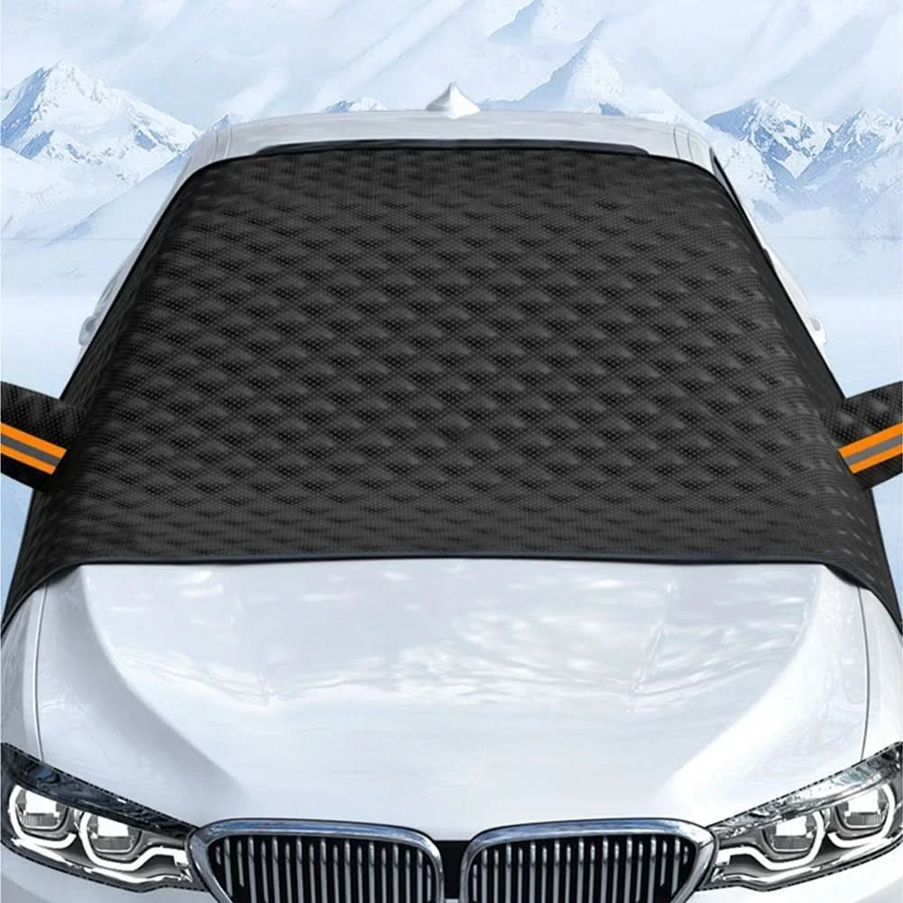 Car Windshield Cover Magnetic Heat-Reflective Frost-Resistant All-Season Protection