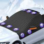 Car Windshield Cover Magnetic Heat-Reflective Frost-Resistant All-Season Protection