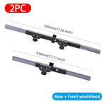 Car Windshield Sunshade Retractable UV Protection Reflective Aluminum Film