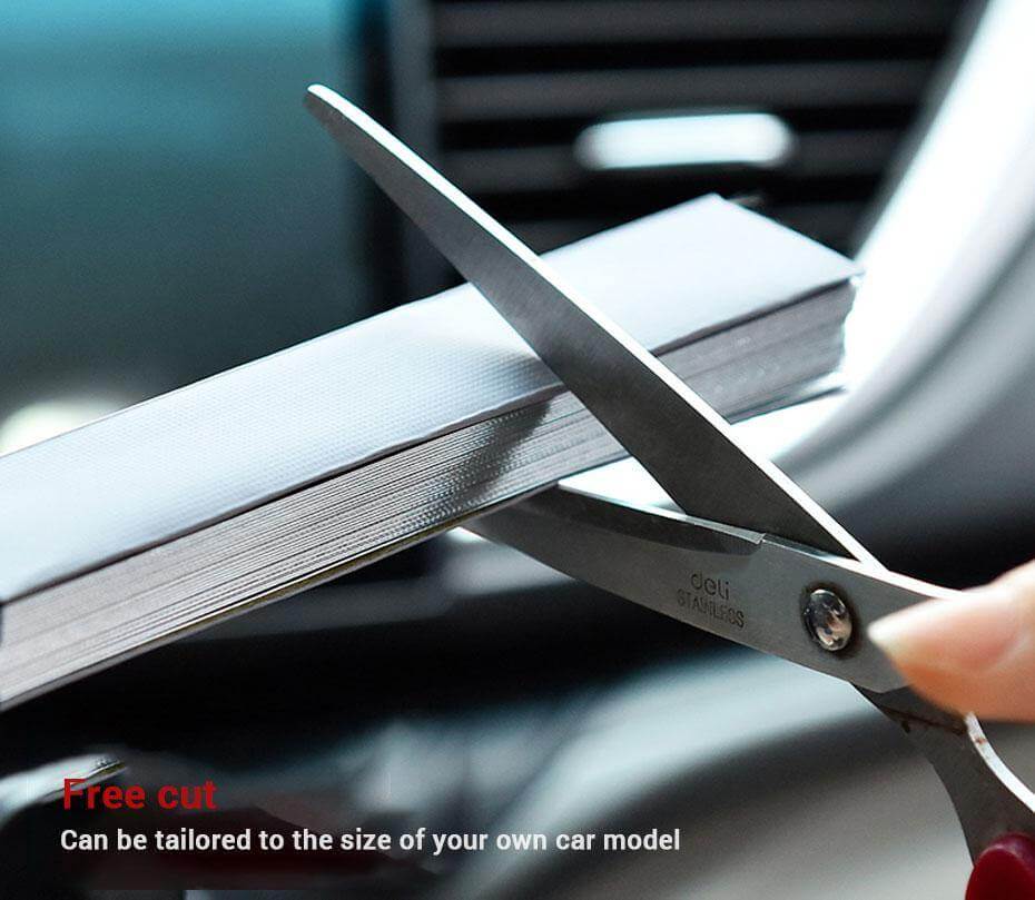 Car Windshield Sunshade Retractable UV Protection Reflective Aluminum Film