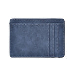 Card Holder Leather Slim Multiple Card Slots