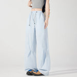 Cargo Pants Wide Leg Quick-Drying Zip Pockets