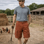 Cargo Shorts Lightweight Breathable Multiple Pockets