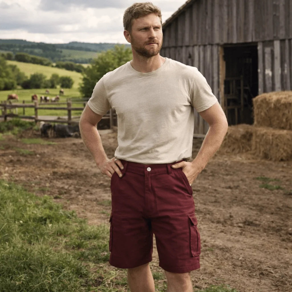 Cargo Shorts Lightweight Breathable Multiple Pockets
