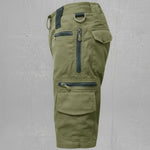 Cargo Shorts Multi-Pocket Loose Fit Durable Fabric