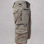Cargo Shorts Multi-Pocket Loose Fit Durable Fabric
