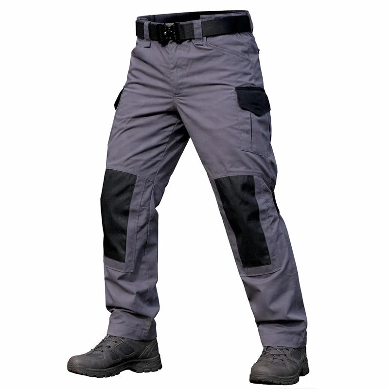 Cargo Trousers Ripstop Six Pockets Reinforced Knees