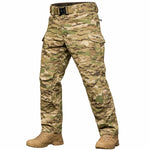 Cargo Trousers Ripstop Six Pockets Reinforced Knees