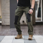 Cargo Trousers Ripstop Six Pockets Reinforced Knees