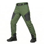 Cargo Trousers Water-Resistant Fleece-Lined Six Pockets