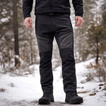 Cargo Trousers Water-Resistant Fleece-Lined Six Pockets
