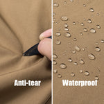 Cargo Trousers Water-Resistant Fleece-Lined Six Pockets
