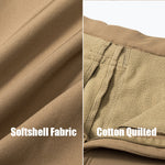 Cargo Trousers Water-Resistant Fleece-Lined Six Pockets