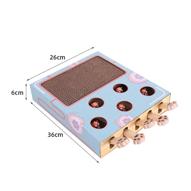 Cat Activity Center 3-in-1 Multi-Level Corrugated Scratcher