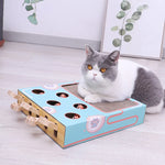 Cat Activity Center Multi-Level 3-in-1 Corrugated Scratcher