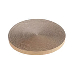 Cat Bed & Scratching Lounge Reversible Plush Replaceable Scratcher