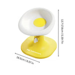 Cat Bowl Adjustable Height & Tilt Non-Slip Silicone Base