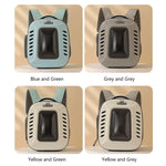 Cat Carrier Backpack Breathable Mesh Zipper Closure