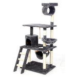 Cat Climbing Tree Multi-Level Natural Wood 156 Cm