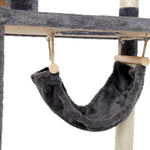 Cat Climbing Tree Multi-Level Natural Wood 156 Cm
