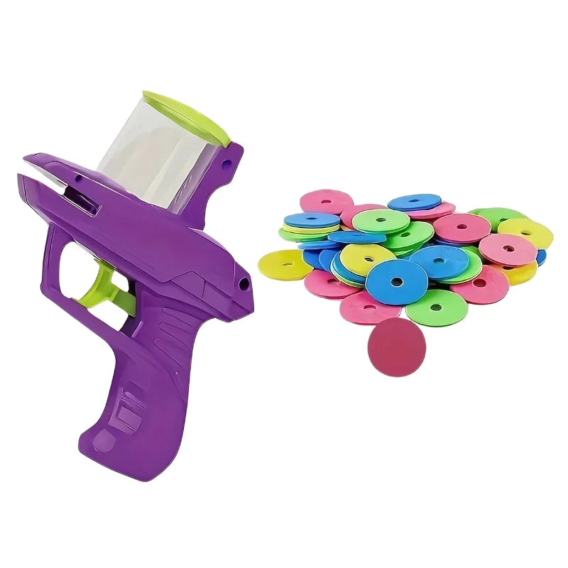 Cat Disc Launcher Soft Foam No Batteries Set of 15
