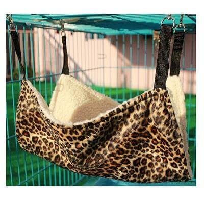 Cat Hammock Bed Elevated Space-Saving Patterned