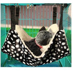 Cat Hammock Bed Elevated Space-Saving Patterned