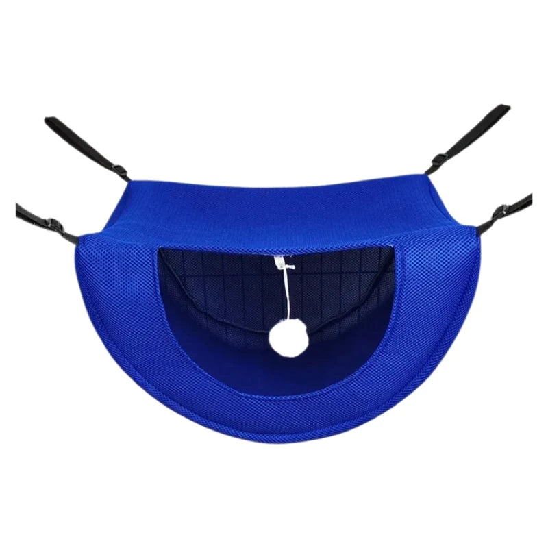 Cat Hammock Elevated Breathable Mesh & Adjustable Straps